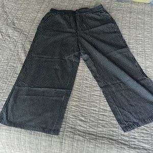 EUC J. Crew mercantile wide leg pants, size M